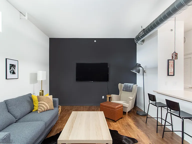 High Ceilings... Exposed Duct work.... Loft Style Design... Versatile Design Options... Pet Friendly