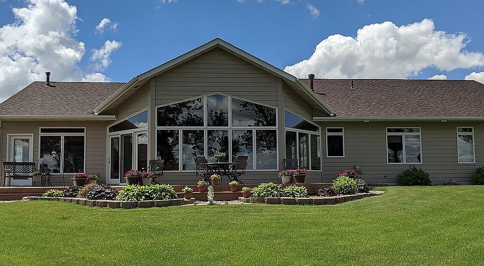 View of home from the lake
