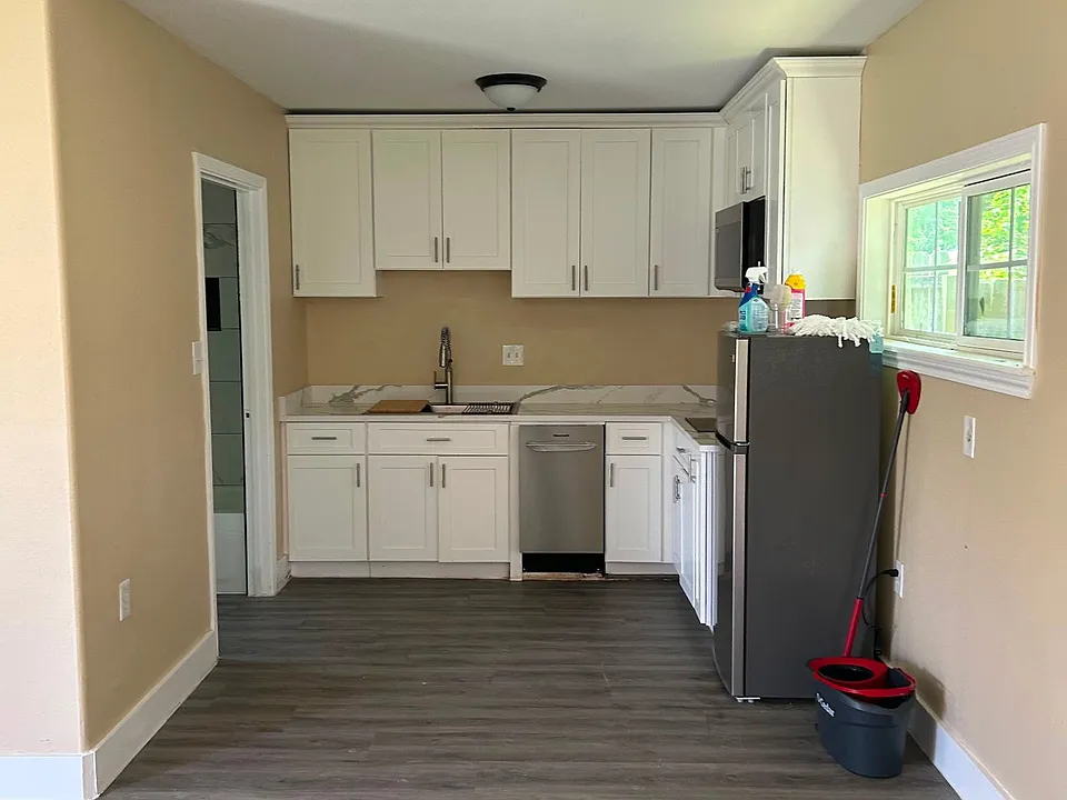 All new kitchen