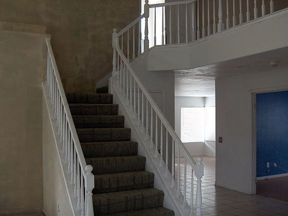 Staircase upon entry