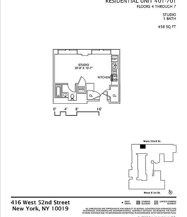 2nd image of 416 W 52nd St #700
