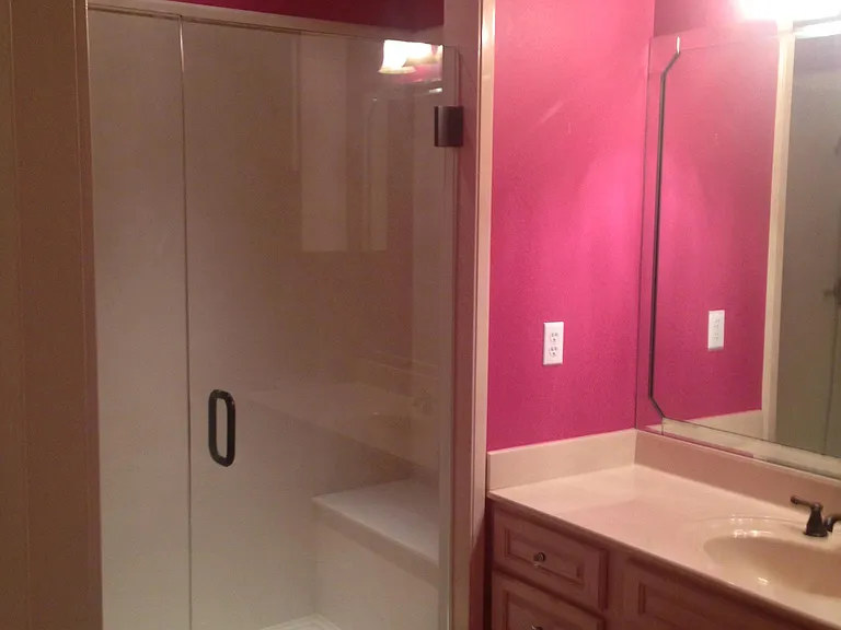first bedroom master bath