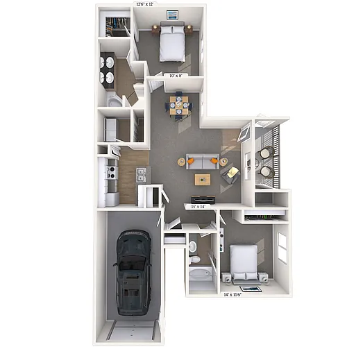 Floor plan The Miramar