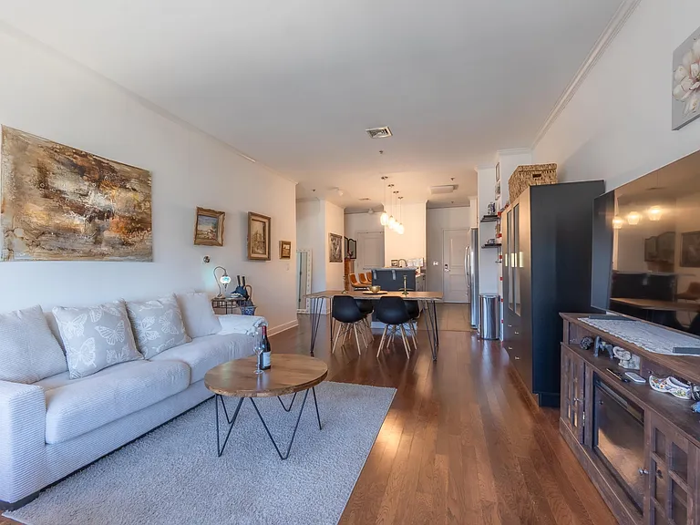 Living and dining area