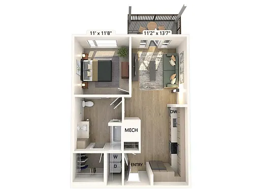 Floor plan 618