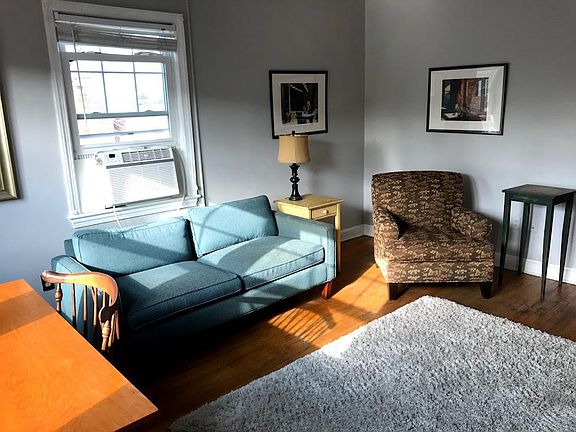 Living room for Upstairs, unit #3.