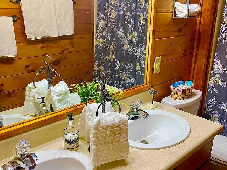 Upstairs bathroom