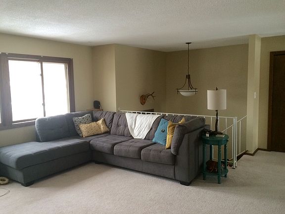 Large, bright living room