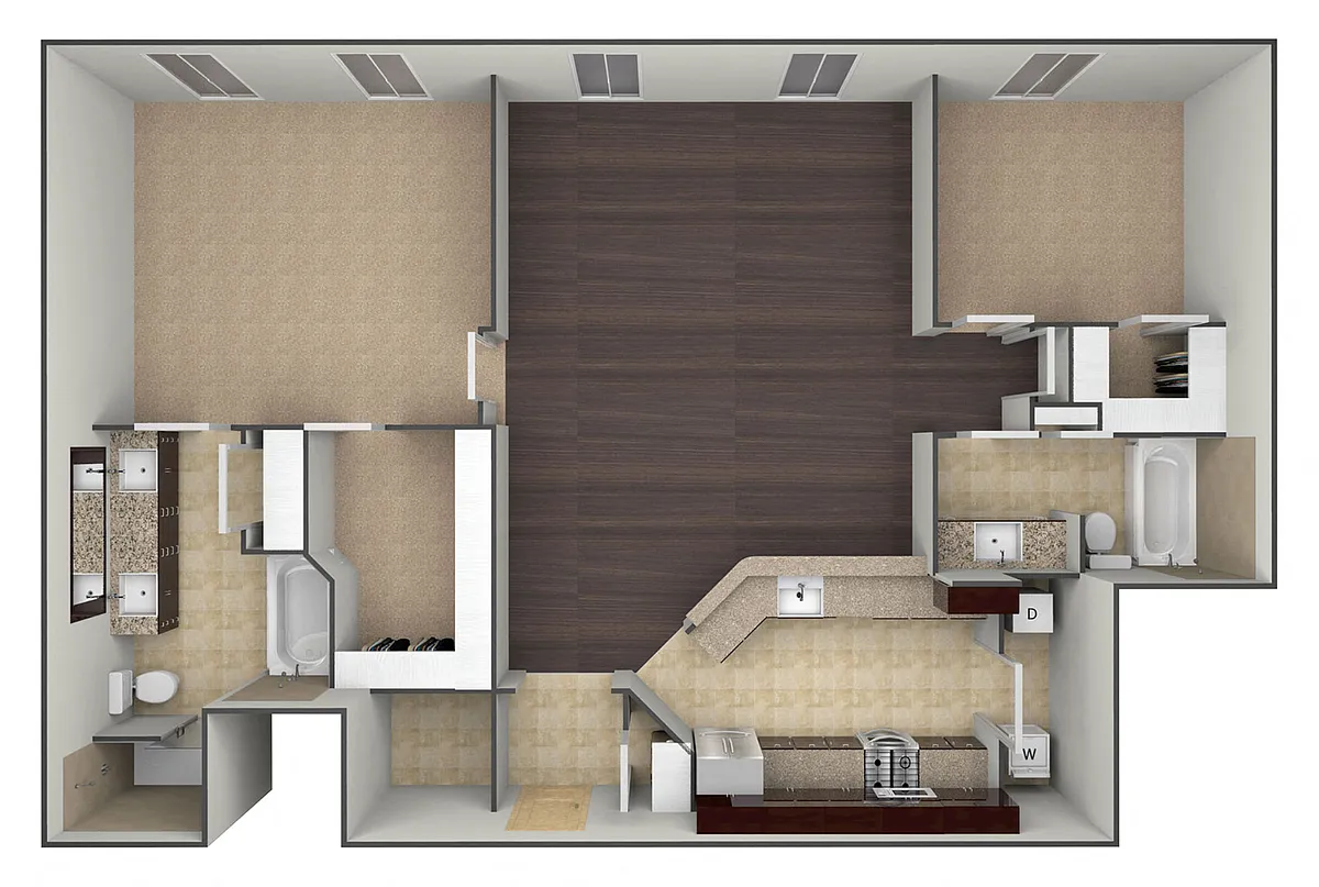 Floor plan B3