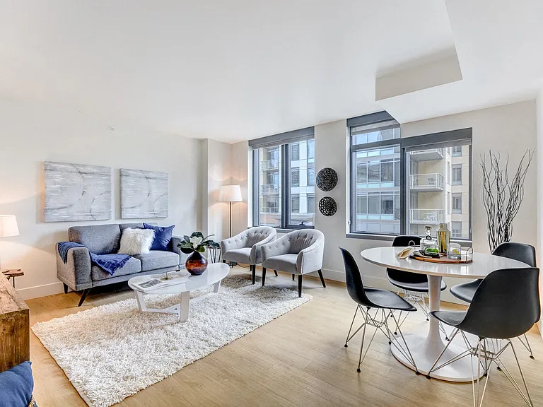 Natural light and city views