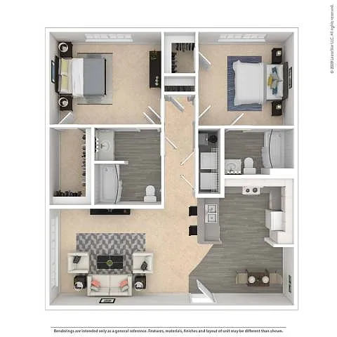 Floor plan The Cape Fear