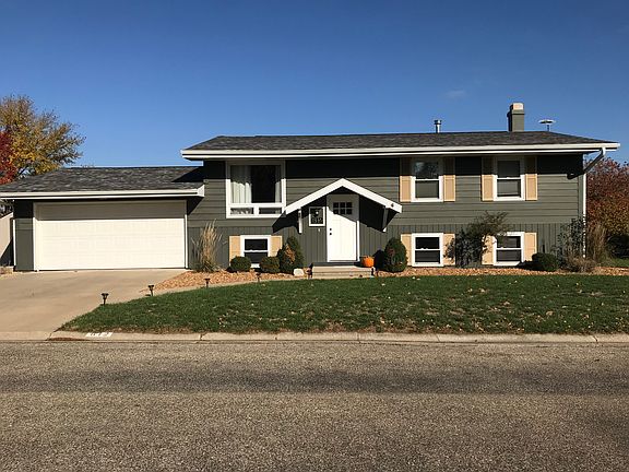 Front view facing south 