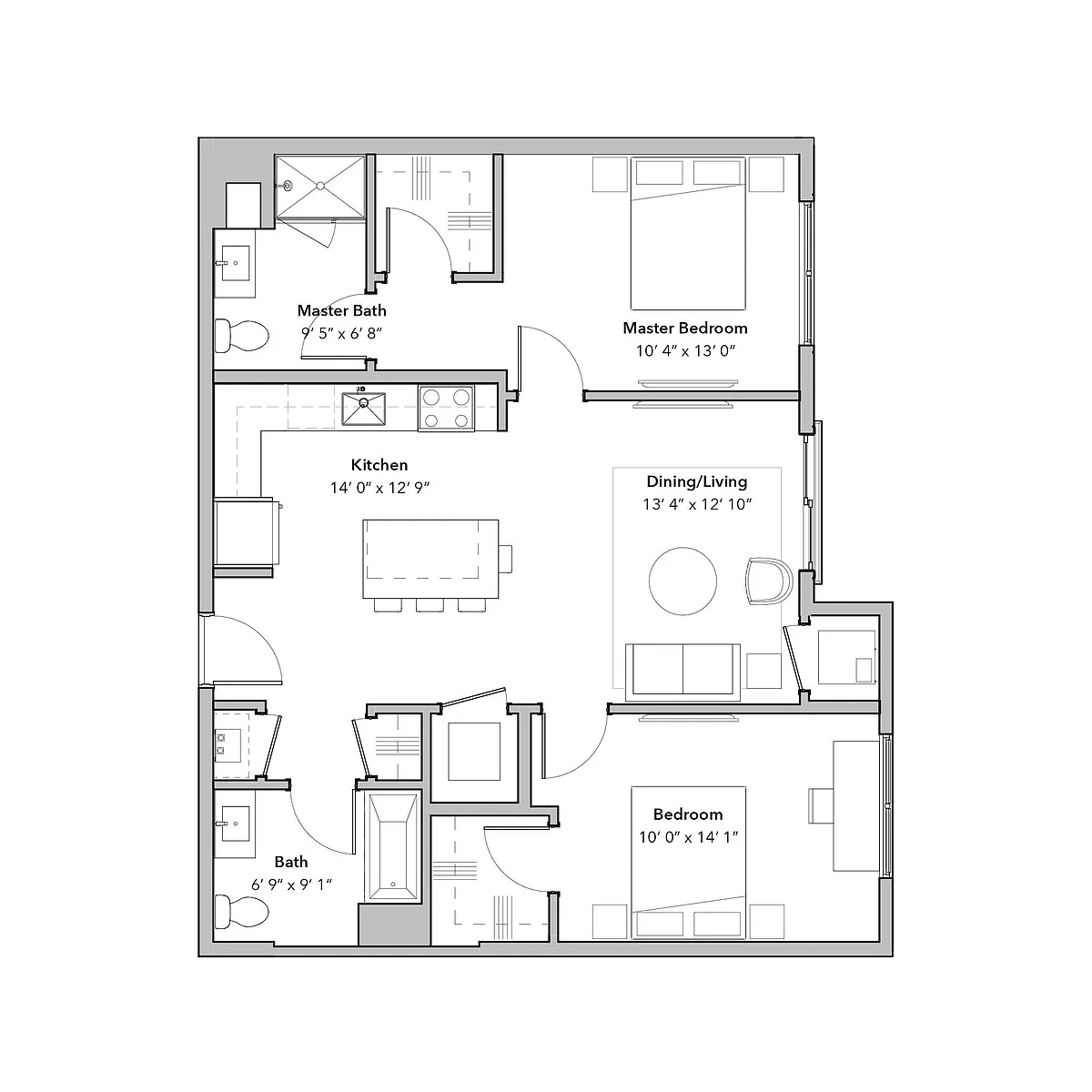 Floor plan Coral