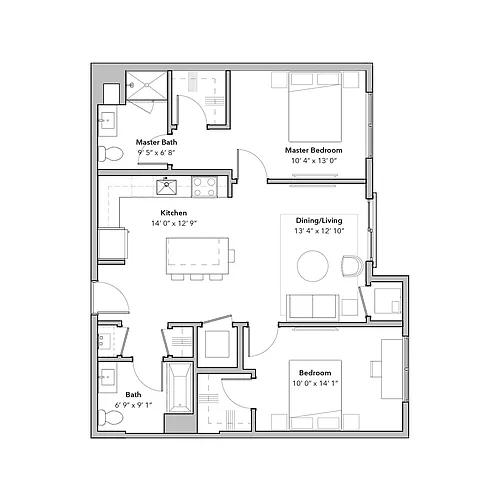 Floor plan Coral