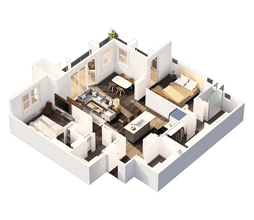 Floor plan B4