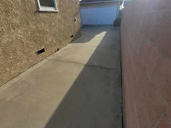Driveway to garage