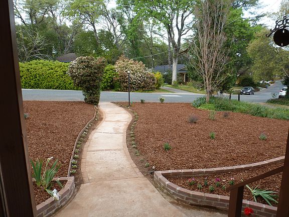 Serene Front Porch View