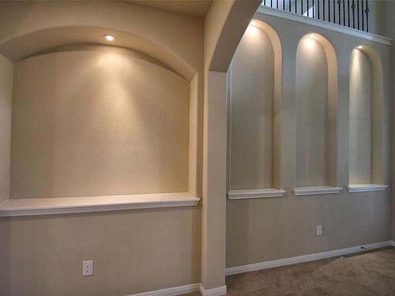 Hang your artwork here in these entry art niches