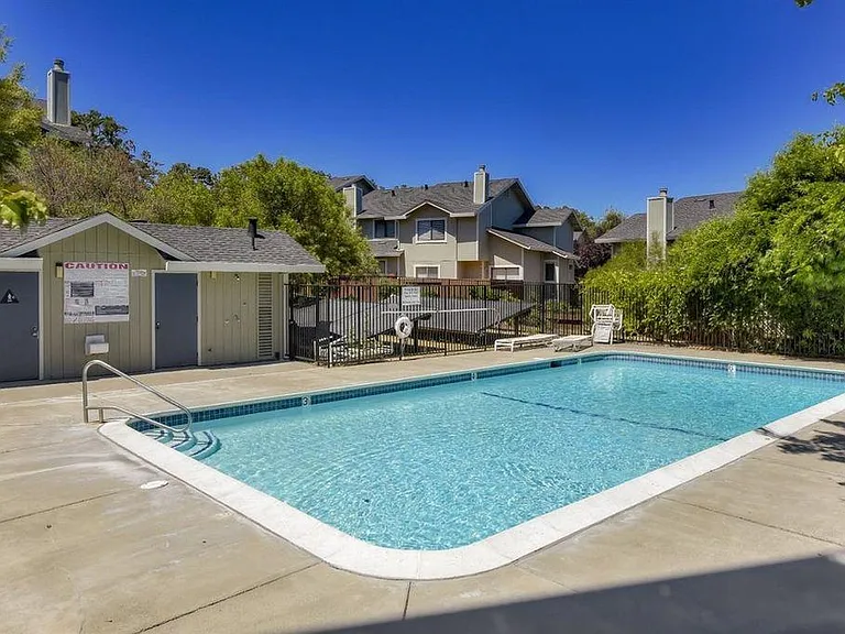 Two pools for residents' use