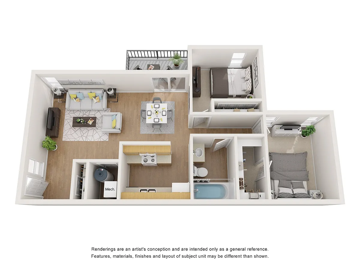 Floor plan B1