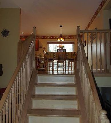 Stairway to Dining Area