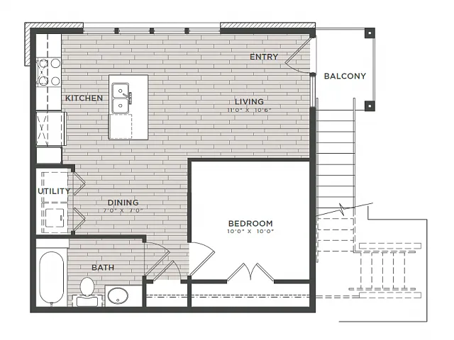 Floor plan A1