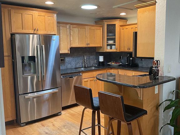 Kitchen. Barstools not included.