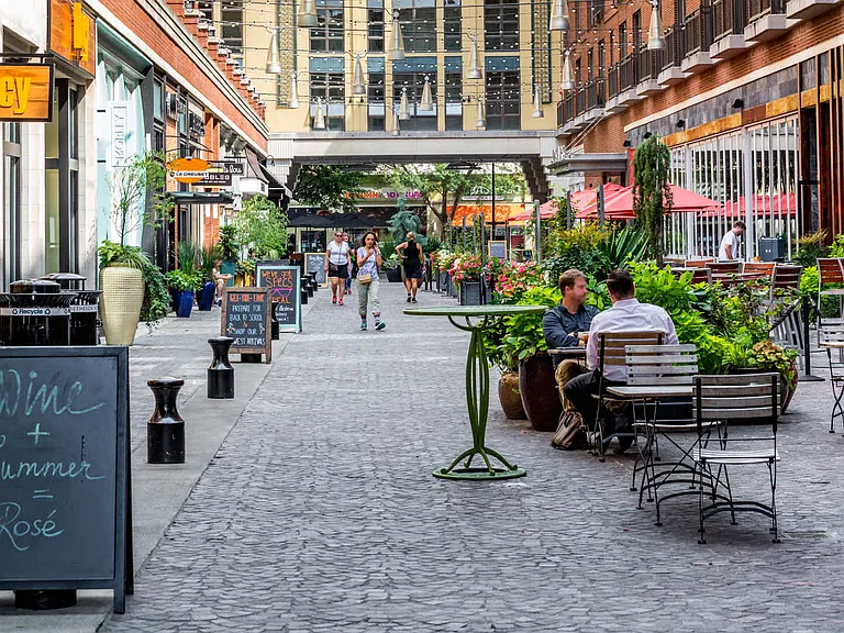 Minutes away from the shops and restaurants of Bethesda Row.