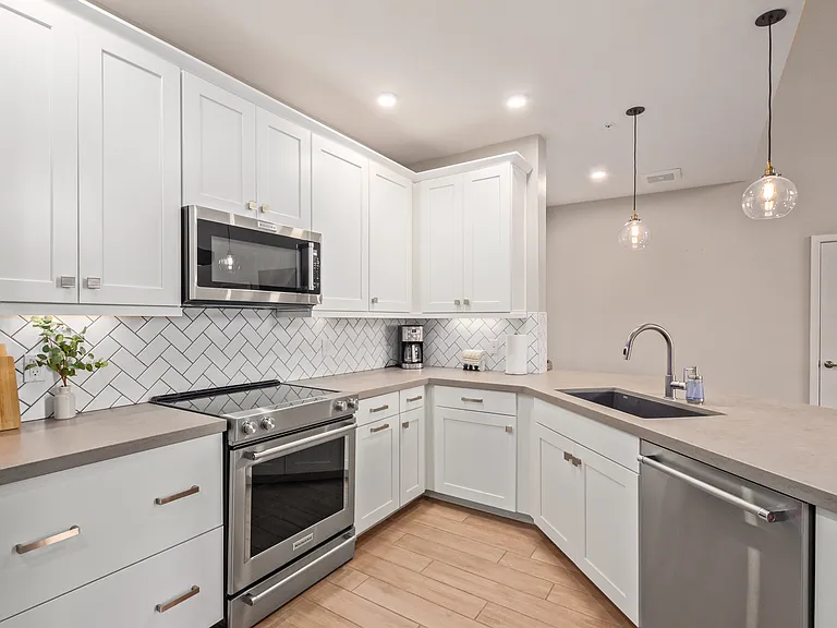 Pottery Barn styled kitchen