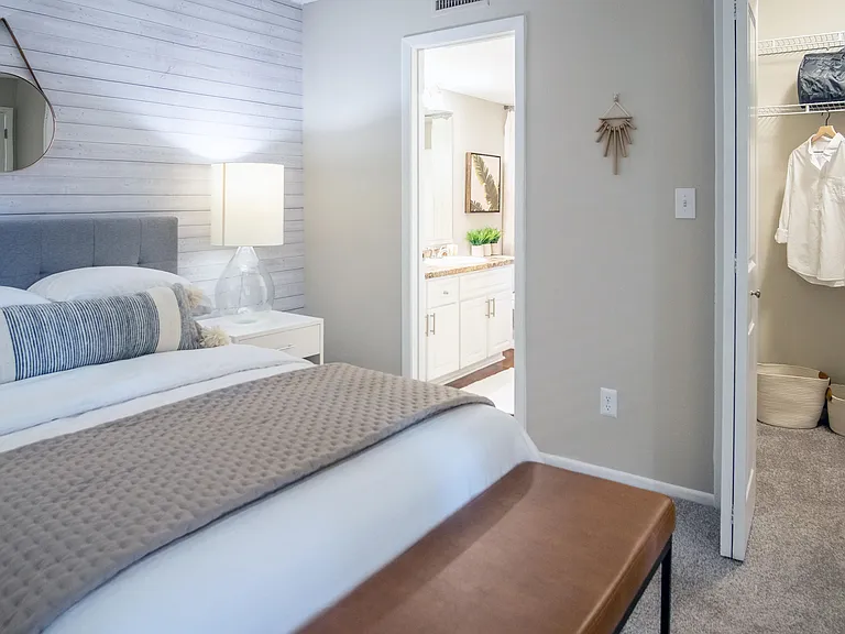 Luxuriate in our master suites, complete with lavish private baths and expansive walk-in closets.