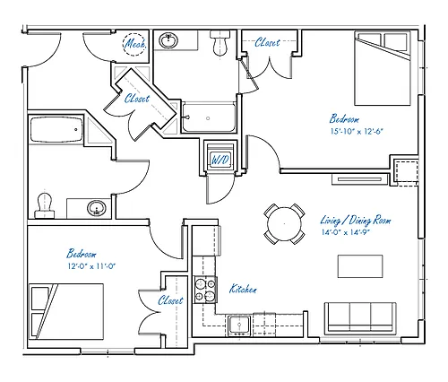 Floor plan B2HI