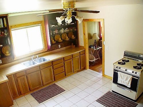 Kitchen from Stairs
