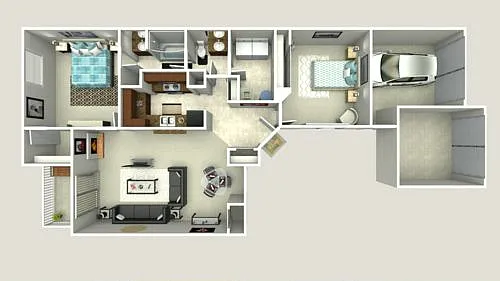 Floor plan Birchwood Upper