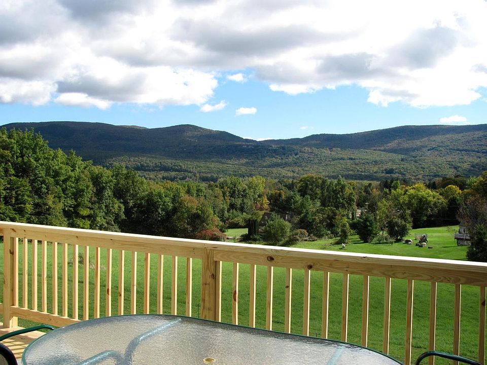 the view from the rear deck