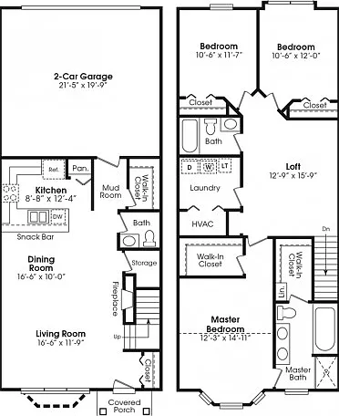 Evanston 3-Bedroom Evanston 3-Bedroom