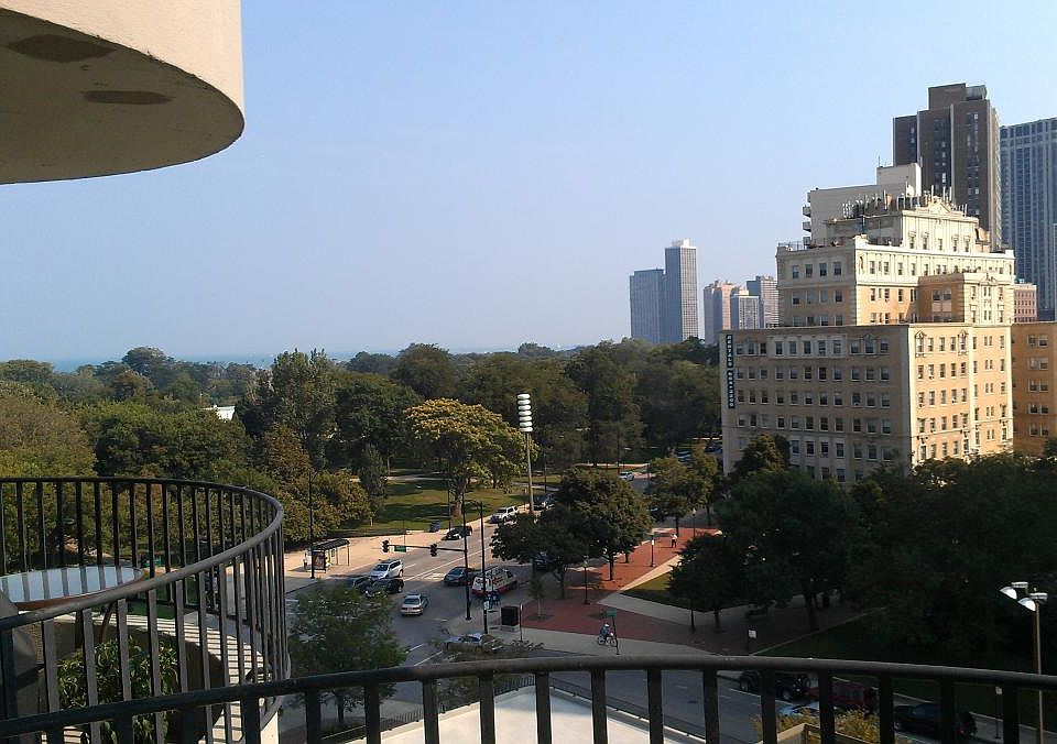 view from the balcony