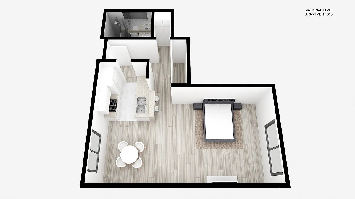Floor plan Studio