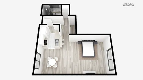 Floor plan Studio