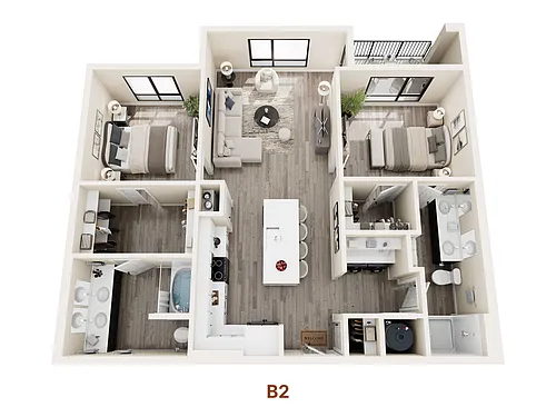 Floor plan B2