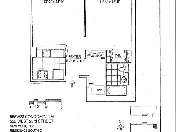 2nd image of 555 W 23rd St APT S12c