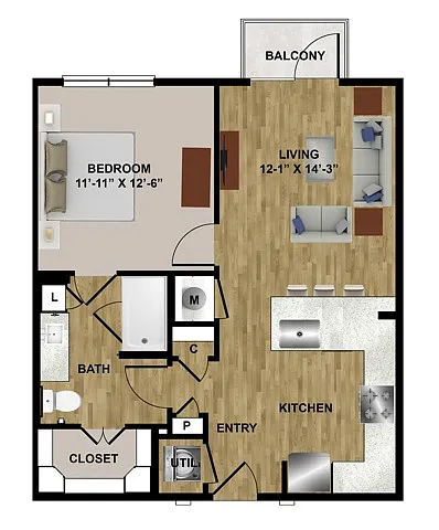 Floor plan Modernist