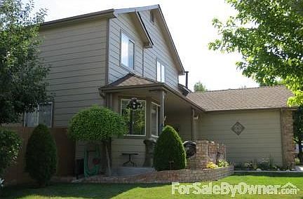 Side View of front patio area