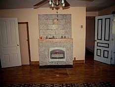 living room w/ gas heat