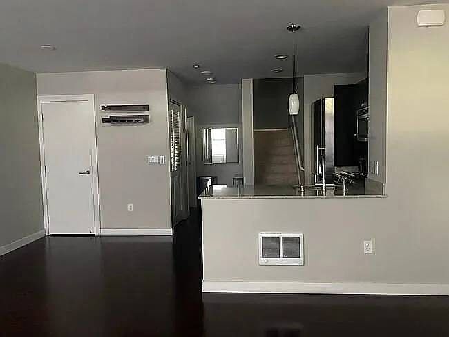 Kitchen and entry