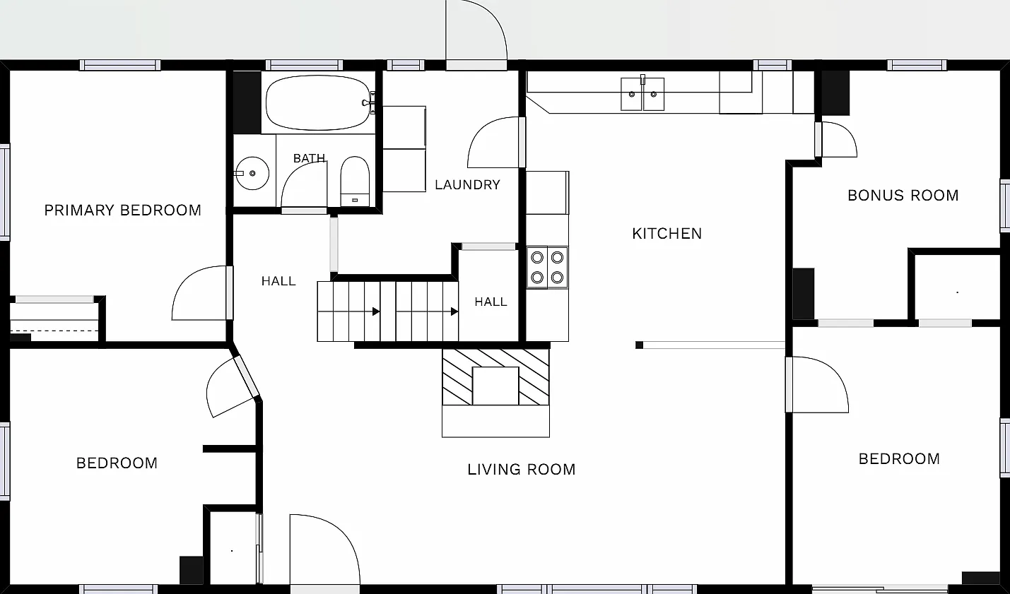 3 bed, 1070 sqft, $2,395 — Photo 2