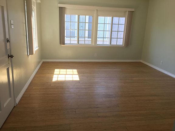 Living room with real hardwood floors