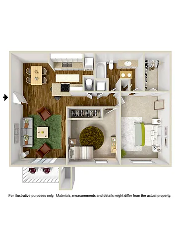 Floor plan Maple