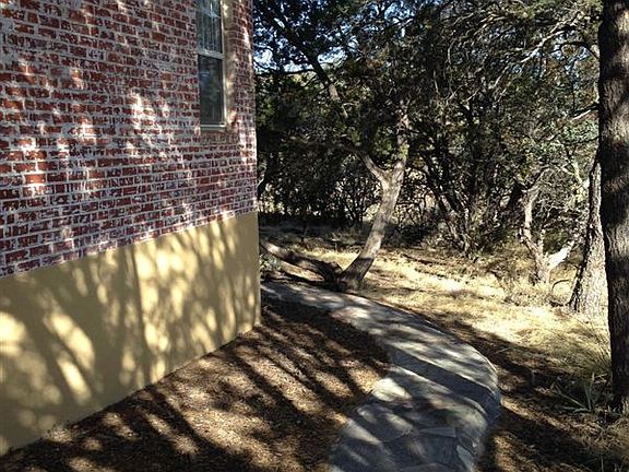 North side of the house.