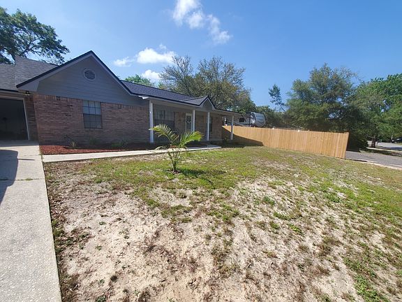 new fence and landscaping