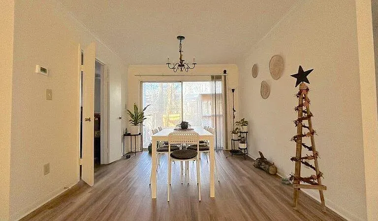 Staged Dining area